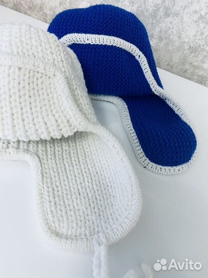 Шапка ушанка женская