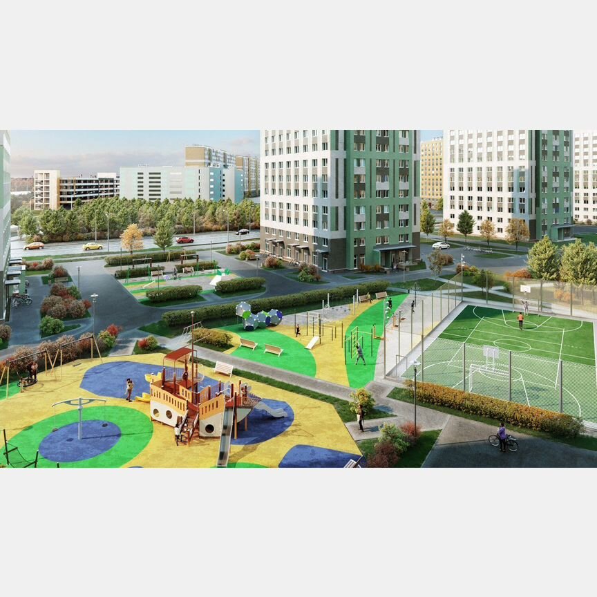 Квартира-студия, 20,9 м², 10/20 эт.