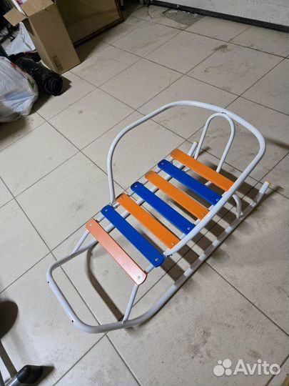 Детские зимние санки