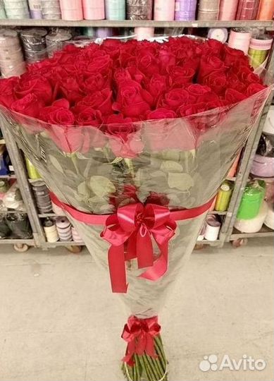 101 Роза Цветы Букеты 51 25 Роз Доставка