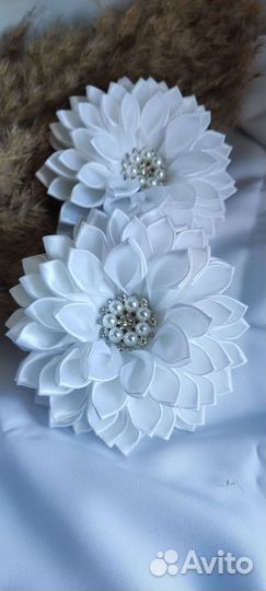 Бантики белые, бантики в школу, бантики в сад