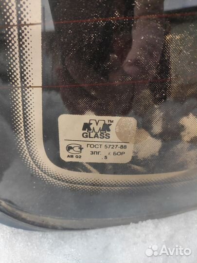 Стекло заднее шелкография Ваз 2101-2107