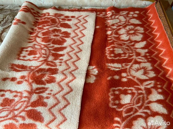 Одеяло шерстяное СССР