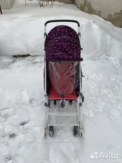 Коляска санки