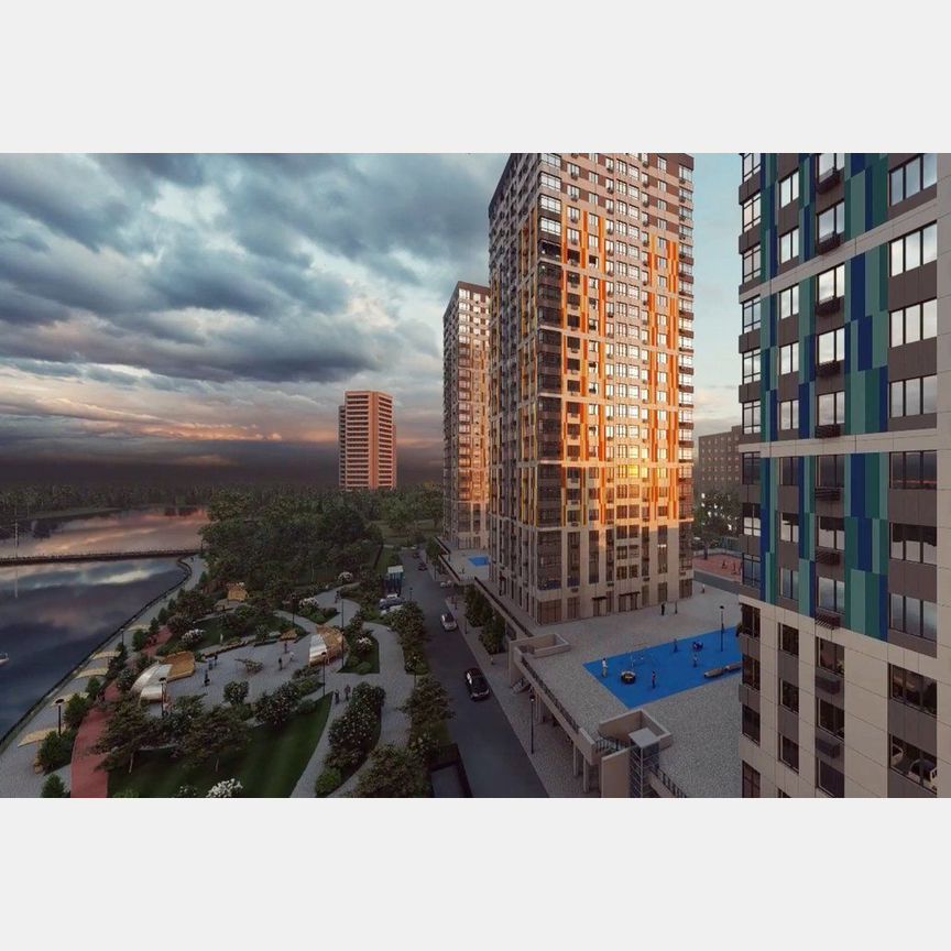 1-к. квартира, 39,8 м², 11/23 эт.