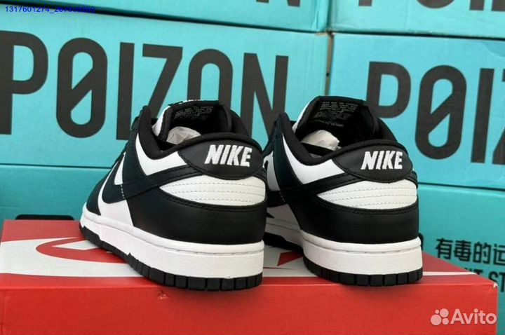 Кроссовки nike dunk low panda оригинал Poizon