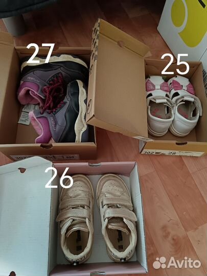 Обувь для девочки