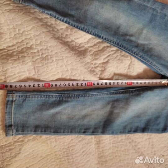 Джинсовый комбинезон для девочки 104