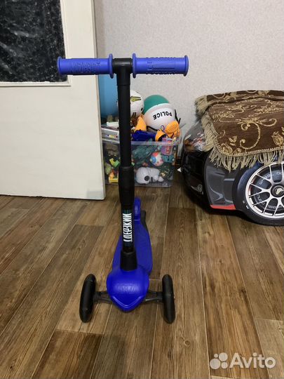 Самокат детский трехколесный дерзкий