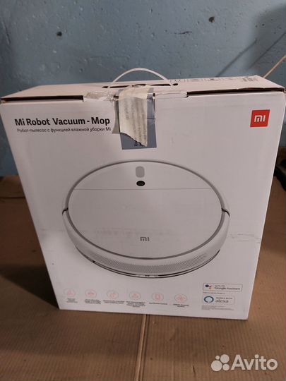 Робот пылесос xiaomi mi robot vacuum mop