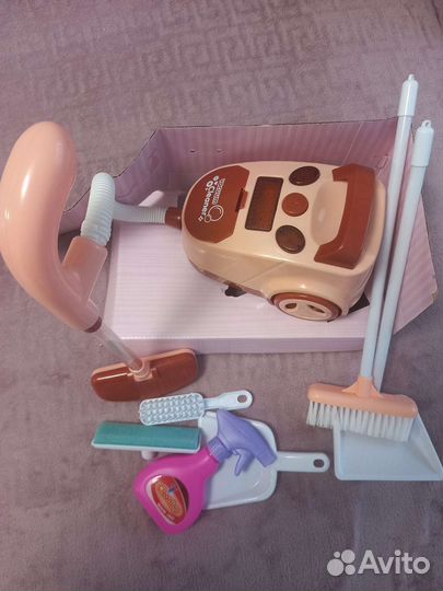 Игрушки детские пылесос