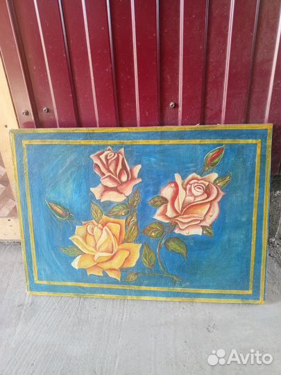 Интерьерная картина,Розы