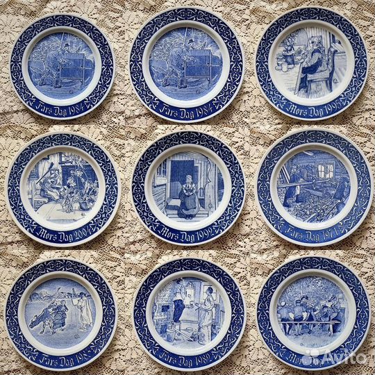 Настенные тарелки Carl Larsson