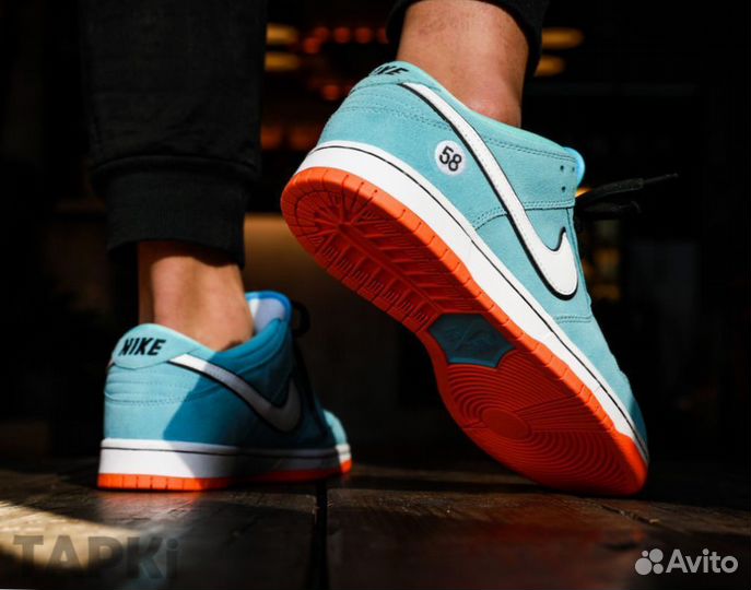 Nike SB Dunk Low Pro Club 58 Gulf кроссовки