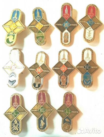 Значки СССР и Ленин