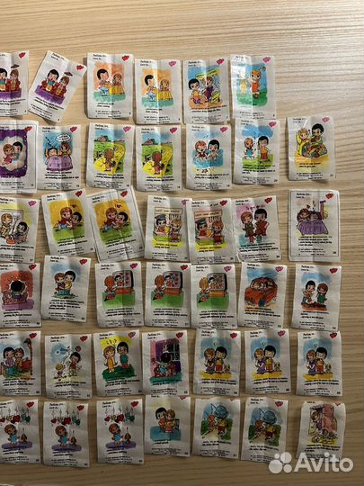 Вкладыши love is 7 серия, 1997