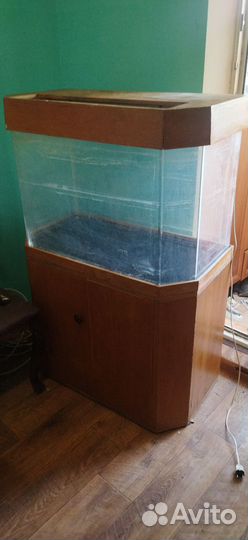 Аквариум 140л с тобой и крышкой