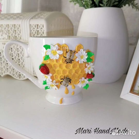 Кружка ручной работы