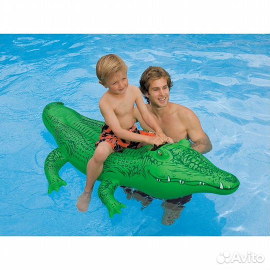 Надувной крокодил