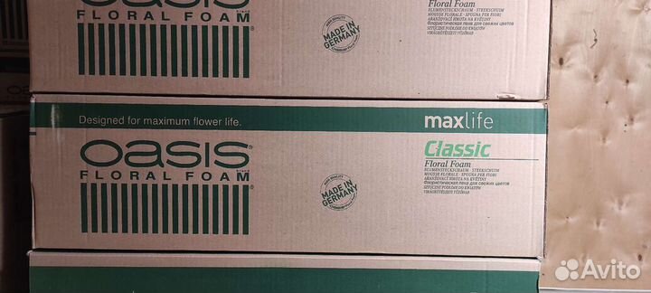Пена флористическая oasis, губка для цветов
