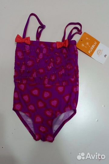 Новый купальник для девочки Pusblu