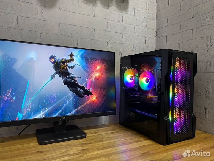 Игровой пк Intel Core / 16G / GTX1660Super / Обмен