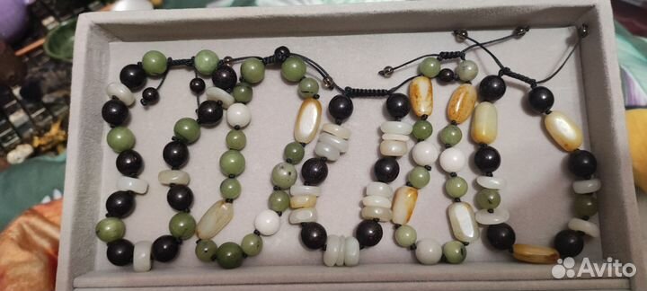 Браслет из нефрита