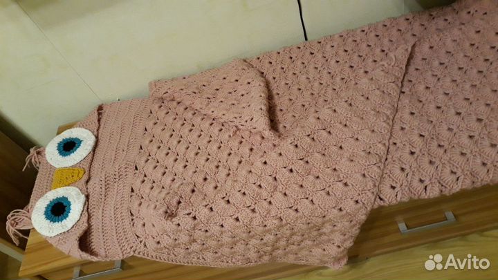 Плед с капюшоном