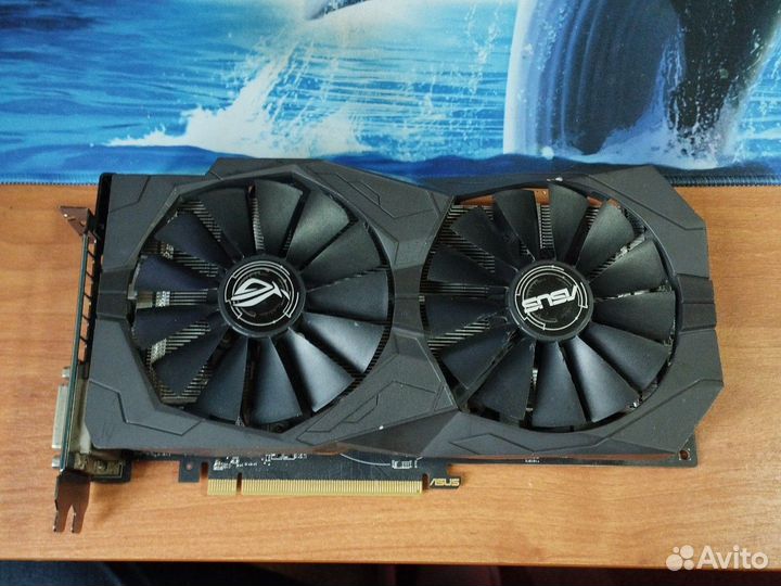 Видеокарта Asus RX 580 8gb 2048SP