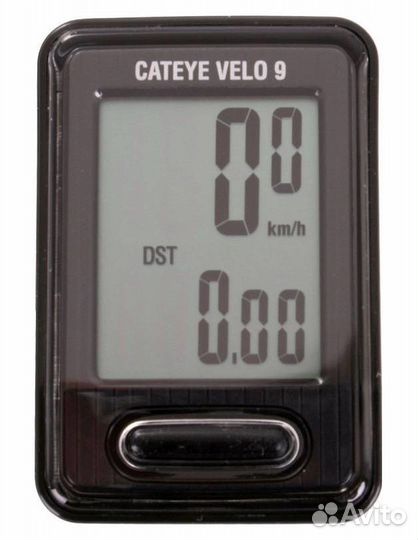 Велокомпьютер Cat Eye Velo 9 CC-VL820 черный