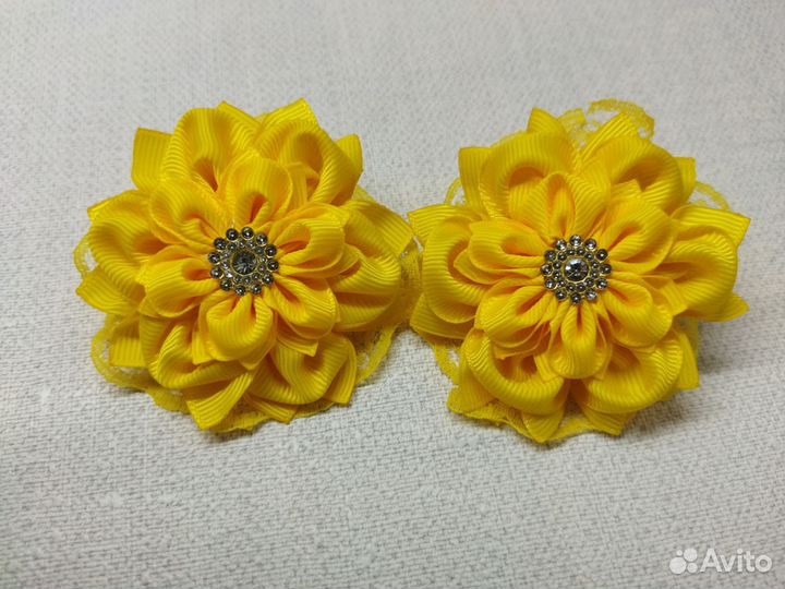 Резинки для волос ручной работы