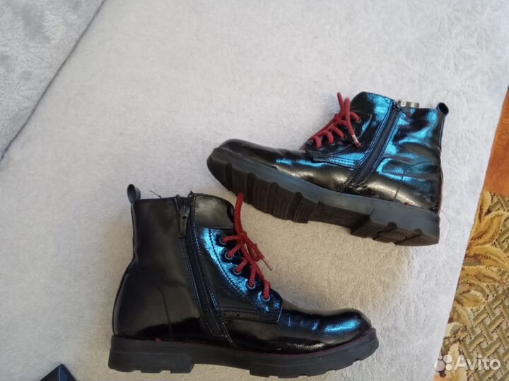 Ботинки для девочки демисезонные 37 размер