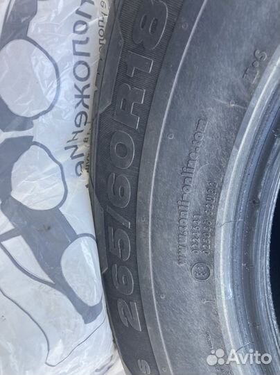 Continental Contact Star 265/60 R18