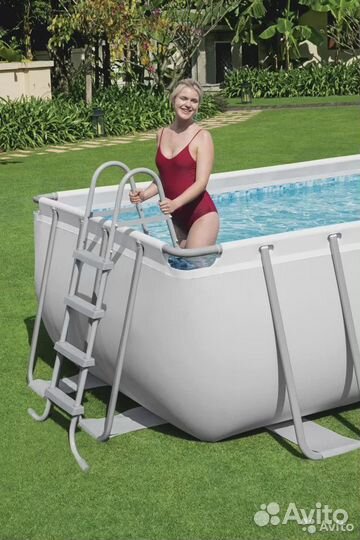 Каркасный бассейн Bestway 56671 488х244х122 см