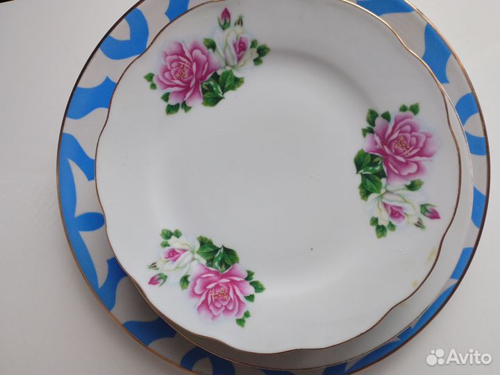 Тарелки СССР гдр и дулево