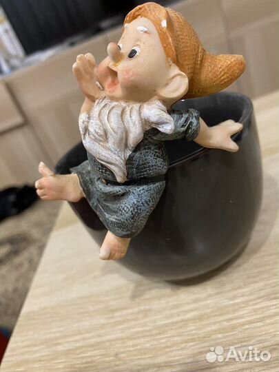 Декор для горшков Гном