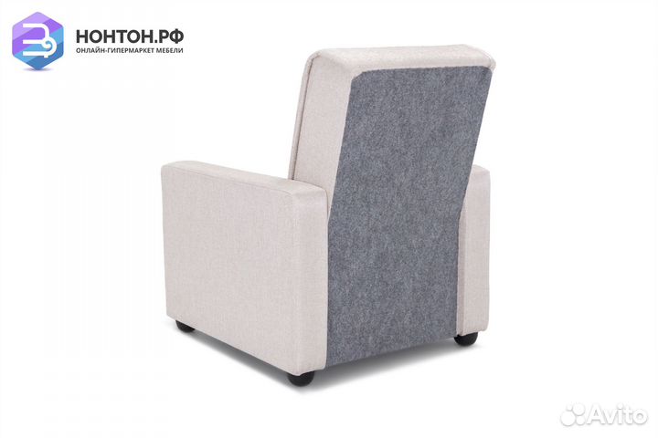 Кресло Лондон-2 рогожка бежевая