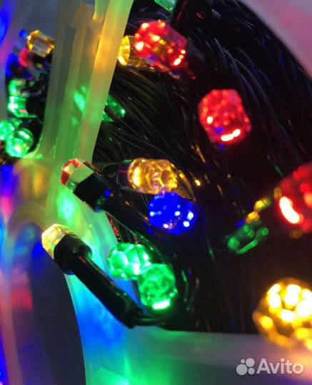 Уличная гирлянда 50 м, гирлянда уличная 50 метров