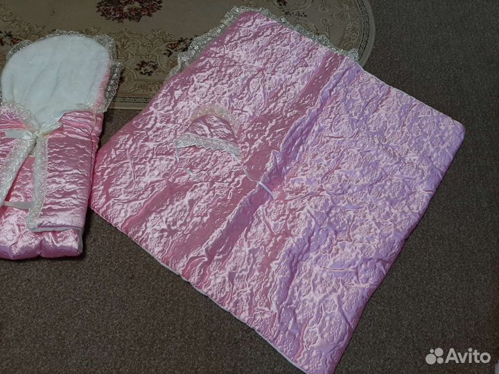 Конверт на выписку для девочки весна