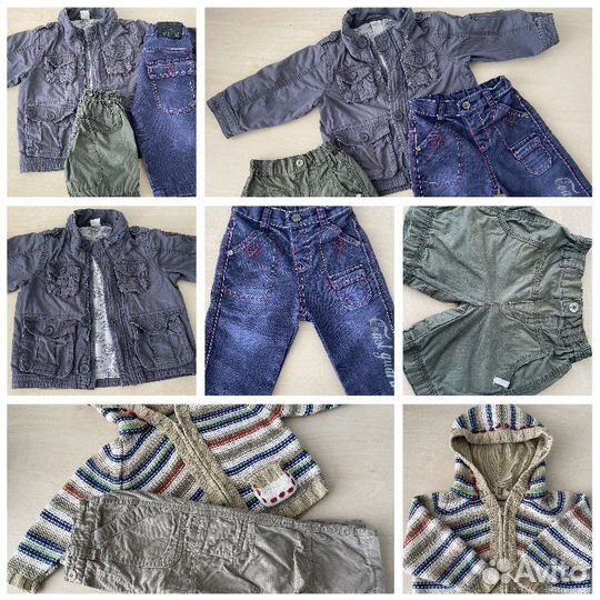 Пакет одежды на мальчика 1,5-2 5-6 лет
