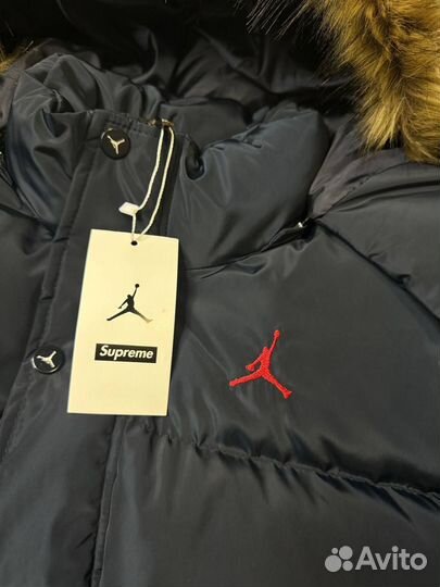 Пуховик Supreme x Jordan