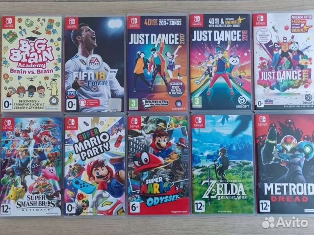 Игры для nintendo switch