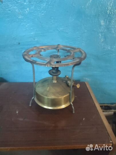 Примус Рекорд 1 1980 г. латунь СССР