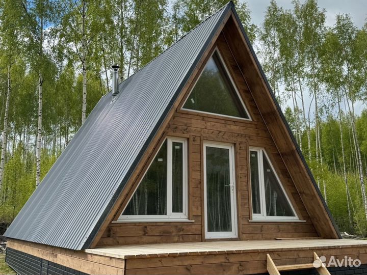 Каркасный дом под ключ. Есть ипотека