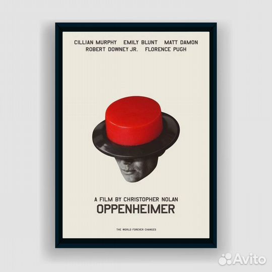 Постер Oppenheimer (А2)
