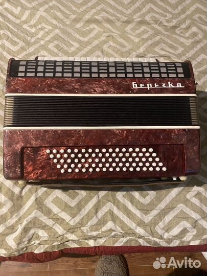 Гармонь, аккордеон березка три четверти