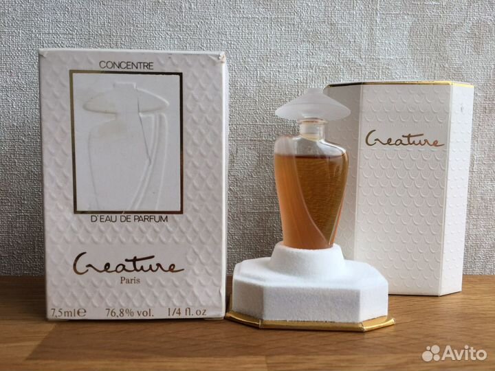 Creature Gilles Cantuel духи Винтаж 7,5мл