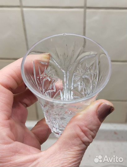 Хрустальные стопки