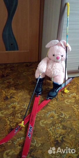 Лыжи и ботинки