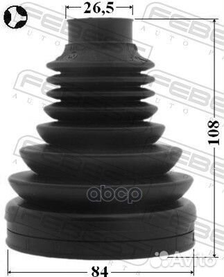 Пыльник шрус внутренний комплект 84x108x26.5 FE